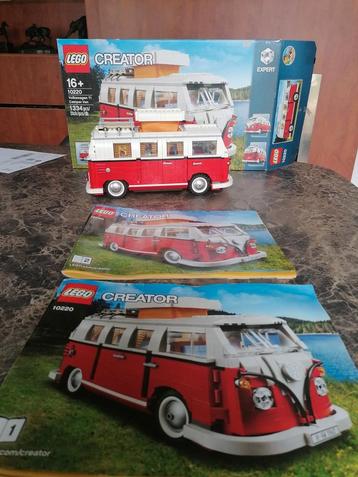 Lego 10220 Volkswagen T1 camper van met originele verpakking beschikbaar voor biedingen