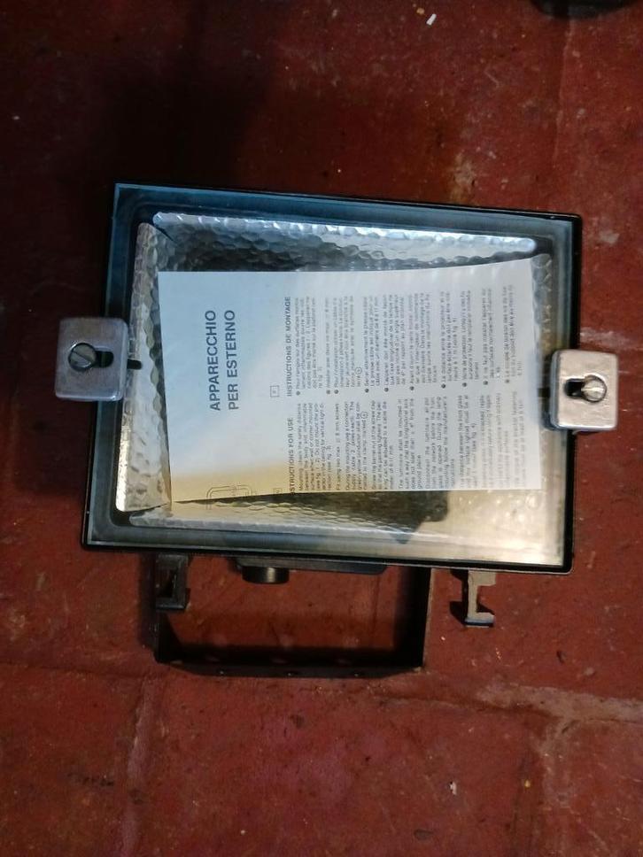 Halogeen lamp, Tuin en Terras, Buitenverlichting, Zo goed als nieuw, Ophalen of Verzenden