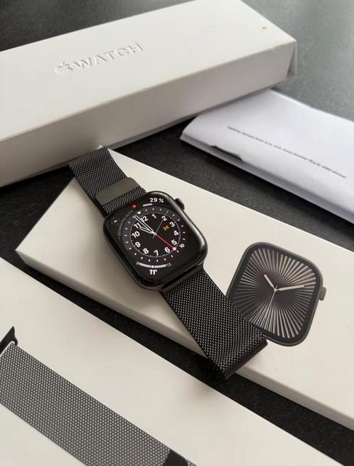 APPLE WATCH 10 | 46MM | TITANIUM | BATT 100% | FACTUUR, Telecommunicatie, Mobiele telefoons | Apple iPhone, Zo goed als nieuw