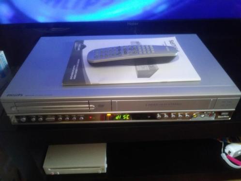 Phillips DVD speler/VHS video recorder DVP721, Audio, Tv en Foto, Videospelers, Zo goed als nieuw, VHS-speler of -recorder, Ophalen of Verzenden