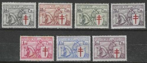 Belgie 1934 - Yvert/OBP 394-400 - Ridder reeks (PF), Postzegels en Munten, Postzegels | Europa | België, Postfris, Met plakker