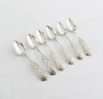 6 zilveren theelepels - Biedermeier - H.A. Schuss -  1866, Verzenden