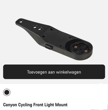 Canyon cycling front mount. beschikbaar voor biedingen