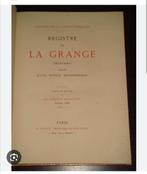 ARCHIVES DE LA COMEDIE-FRANÇAISE  REGISTRE  BE  LA GRANGE  (, Antiquités & Art, Antiquités | Livres & Manuscrits, Enlèvement ou Envoi