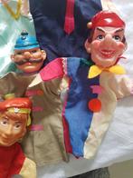 Retro handpoppen poppenkastpoppen ( H ), Kinderen en Baby's, Speelgoed | Poppen, Ophalen of Verzenden, Zo goed als nieuw