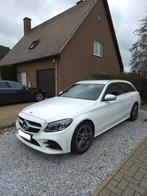 Te Koop: Prachtige Mercedes-Benz C 180 AMG Line (Bwj11/2020), Auto's, Automaat, Achterwielaandrijving, Zwart, Wit