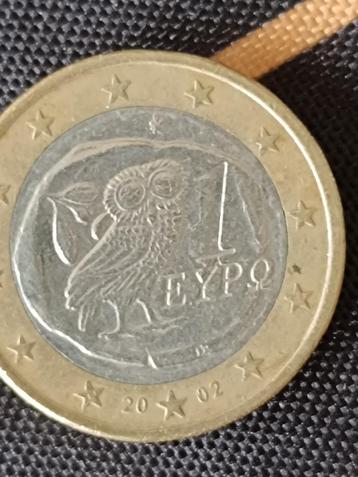 1 euro munt Griekenland  beschikbaar voor biedingen