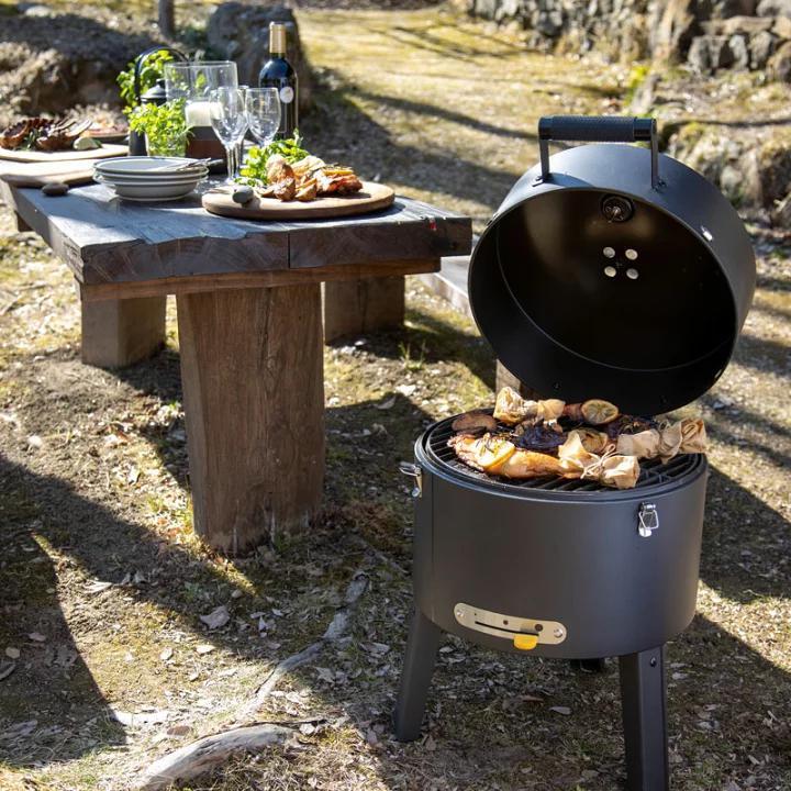 Boretti Tonello nieuw in verpakking met Cover, Tuin en Terras, Houtskoolbarbecues, Nieuw, Met accessoires, Ophalen