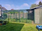 Aluminium volière draadpanelen ., Dieren en Toebehoren, Vogels | Hokken en Kooien, Ophalen, Gebruikt, Aluminium, Volière