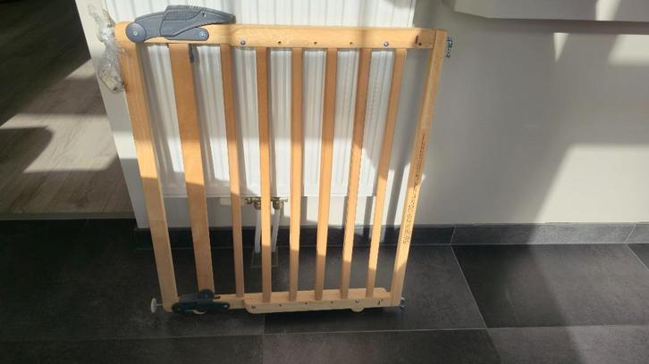 Traphekjes Julia hout (2 stuks), Kinderen en Baby's, Traphekjes, Zo goed als nieuw, Klemhekje, Hout, 100 tot 115 cm, Ophalen