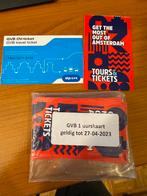 Amsterdam Tickets openbaar vervoer / Transportation ticket, Tickets & Billets