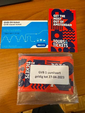 Amsterdam Tickets openbaar vervoer / Transportation ticket