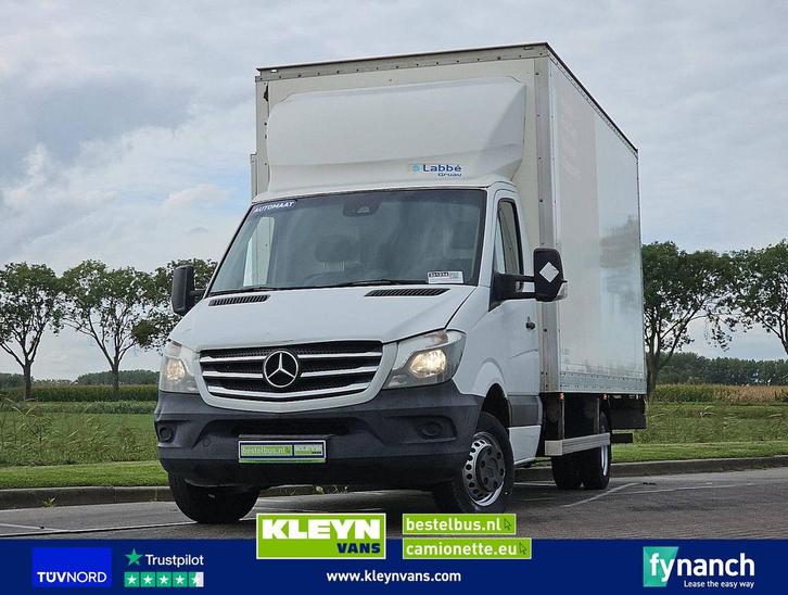 Mercedes-Benz SPRINTER 516 automaat EURO6, Auto's, Bestelwagens en Lichte vracht, Bedrijf, ABS, Centrale vergrendeling, Mercedes-Benz