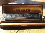 Hohner Chromonica 3 mondharmonica, Muziek en Instrumenten, Blaasinstrumenten | Mondharmonica's, Gebruikt, Ophalen of Verzenden
