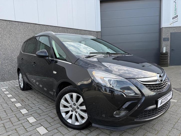 Opel Zafira Tourer 1.4 Benzine 5 Zitplaatsen Trekhaak Camera, Auto's, Opel, Bedrijf, Te koop, Zafira, Benzine, Euro 6, Berline