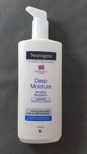 Neutrogena Deep Moisture - Sensitive Bodylotion (400ml) - No beschikbaar voor biedingen