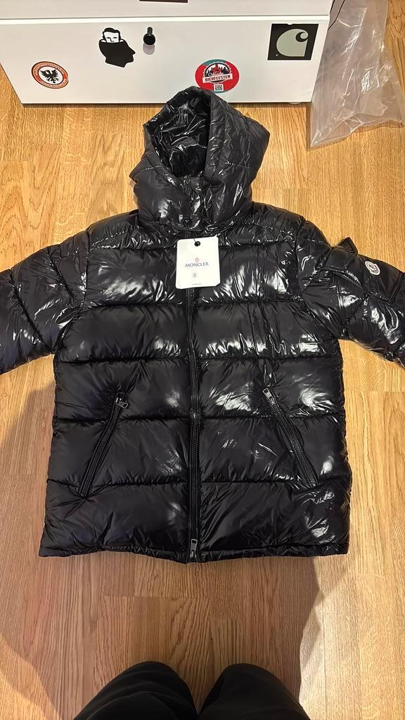 Moncler jas, Kleding | Heren, Jassen | Winter, Nieuw, Maat 46 (S) of kleiner, Zwart, Ophalen of Verzenden