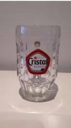 10 stuks Cristal Alken bierpotten 50 cl  met handvat, Nieuw, Ophalen of Verzenden, Bierglas