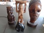 Afrikaanse beelden in houten, Ophalen