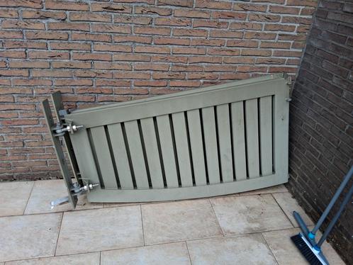 Dubbele poort, Tuin en Terras, Tuinhekken en Hekwerk, Zo goed als nieuw, Overige typen, IJzer, Met poort, Ophalen