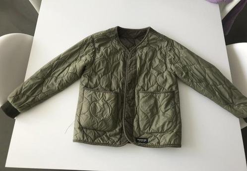 Groene gewatteerde omkeerbare jack maat 140 ZARA, in perfect, Kinderen en Baby's, Kinderkleding | Maat 140, Zo goed als nieuw