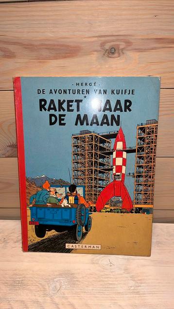 Strip Kuifje Raket naar de maan beschikbaar voor biedingen