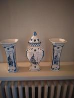 Oude vazen per koppel van 3, handgeschilderd per koppel 70 e, Antiek en Kunst, Ophalen