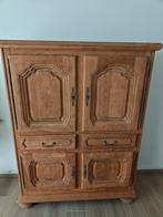 Eiken massieve kast, Antiek en Kunst, Ophalen