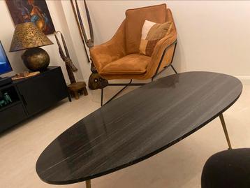 CHAISE ET TABLE DE SALON EN MARBRE, Enlèvement, Comme neuf