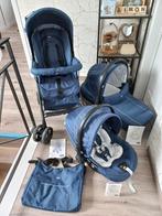 Chicco Trio Sprint 3 in 1 combi - kinderwagen buggy blauw, Comme neuf, Poussette, Enlèvement