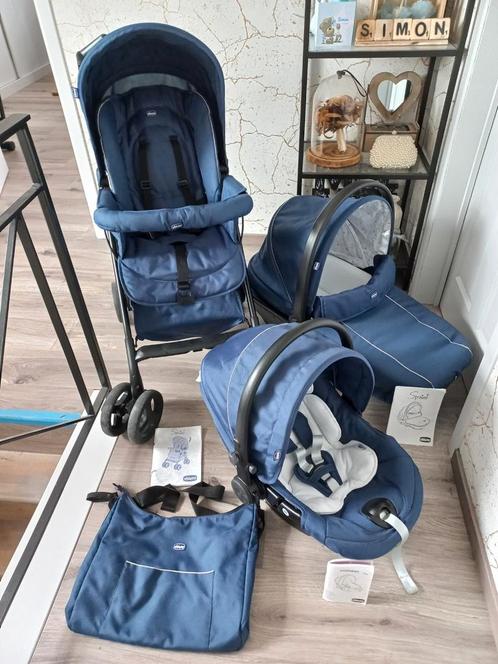 Chicco Trio Sprint kinderwagen met buggy, maxi cosi+reiswieg, Kinderen en Baby's, Kinderwagens en Combinaties, Zo goed als nieuw
