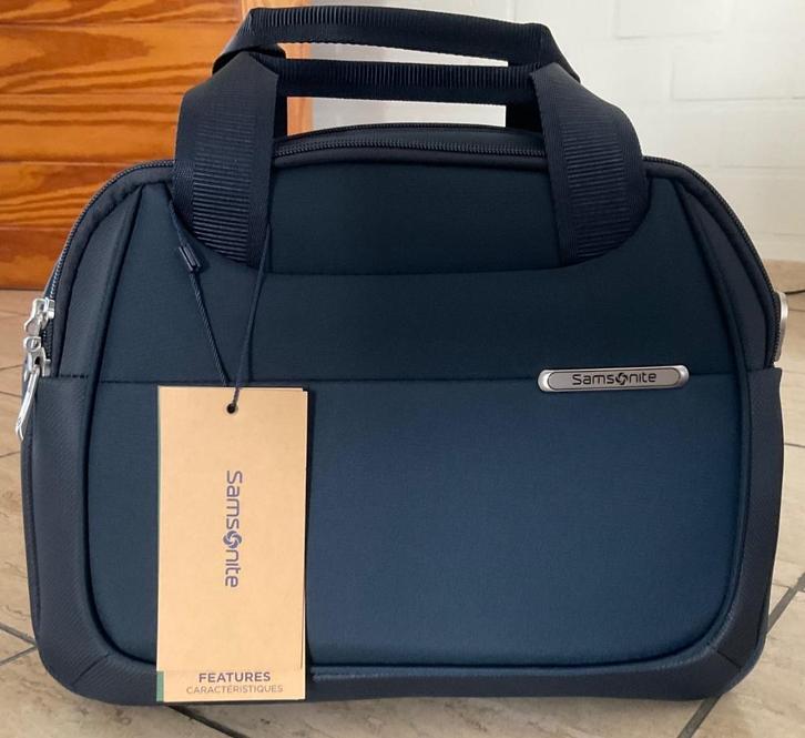 Samsonite D’lite Beauty Case, Handtassen en Accessoires, Beautycases, Nieuw, Softcase, Blauw, Met slot, Ophalen