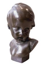 bronskleurig kinderbuste., Ophalen
