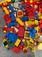 Duplo blokken, allerlei figuren en bouwplaat, Ophalen, Gebruikt, Losse stenen, Duplo