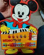 vintage Disney bontempi memo Mickey muziek, Comme neuf, Enlèvement ou Envoi