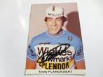 wielerkaart 1982 team  splendor  eddy planckaert  signe, Verzenden, Zo goed als nieuw