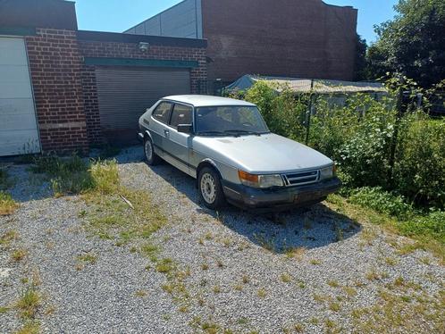 Saab 900 turbo coupé de 1989, Autos, Saab, Particulier, Saab 900, Essence, Coupé, 3 portes, Boîte manuelle, Argent ou Gris, Brun