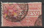 Italië 1922 nr 132, Postzegels en Munten, Postzegels | Europa | Italië, Verzenden, Gestempeld
