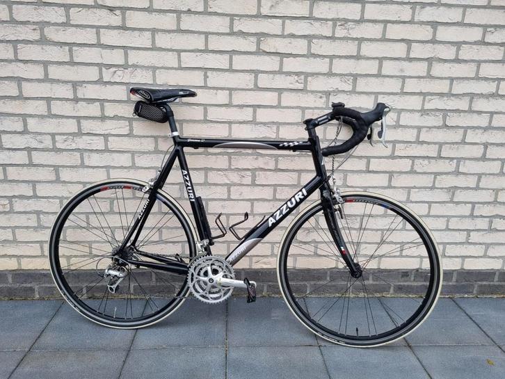 Azzuri racefiets 62cm, Fietsen en Brommers, Fietsen | Racefietsen, Zo goed als nieuw, Aluminium, Ophalen