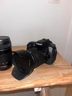 Canon 70d + 2 objectieven + 2 batterijen, Audio, Tv en Foto, Canon, Zo goed als nieuw