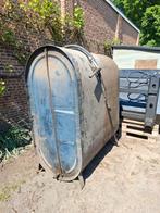 Mazout tank met slang, Ophalen, Zo goed als nieuw