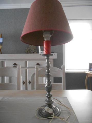 tafellamp Tin  jaren 50' beschikbaar voor biedingen