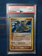 Groudon Gold Star PSA 8 EX Delta Species #111 Holo, Enlèvement ou Envoi, Comme neuf