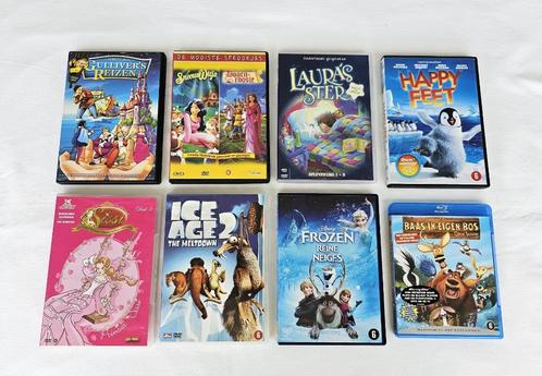 7 DVD’s + 1 Blu-Ray - sprookjes, Cd's en Dvd's, Dvd's | Tekenfilms en Animatie, Zo goed als nieuw, Tekenfilm, Ophalen of Verzenden