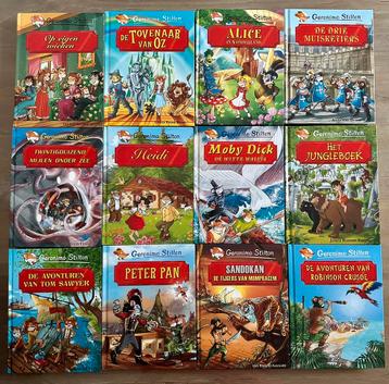 12 klassieke verhalen van Geronimo Stilton beschikbaar voor biedingen