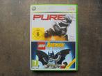 Pure & The Lego Movie Videogame voor XBOX 360 (zie foto's), Utilisé, Enlèvement ou Envoi