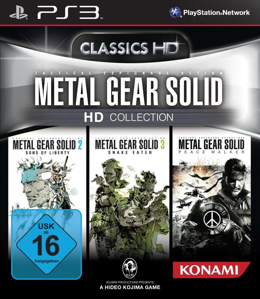 Metal Gear Solid HD Coll. (couverture et manuel en allemand), Consoles de jeu & Jeux vidéo, Jeux | Sony PlayStation 3, Comme neuf