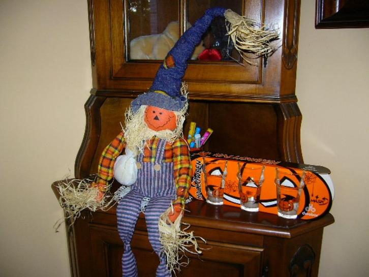 Heks / vogelverschrikker (halloween), Verzamelen, Poppen, Nieuw, Ophalen of Verzenden