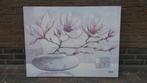 CANVAS SCHILDERIJ BLOEMEN 2, Ophalen, Zo goed als nieuw, Schilderij