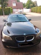 BMW520d, Auto's, BMW, Zwart, Zwart, Leder, 5 deurs